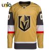 Vegas Golden Knights Away Custom Primegreen Pro Hockey Jersey