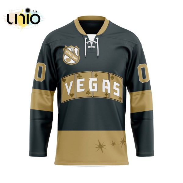 Vegas Golden Knights – Special Heritage Hockey Jersey Concepts With Team Logo