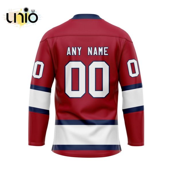 Washington Capitals – Special Heritage Hockey Jersey Concepts With Team Logo