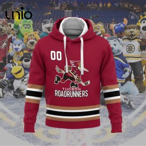 Custom Tucson Roadrunners 2024 AHL Red Hoodie 3D