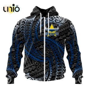 NRL North Queensland Cowboys Special Polynesian Design Hoodie