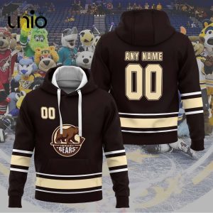 Custom Hershey Bears 2024 AHL Men’s and Women Hoodie 3D