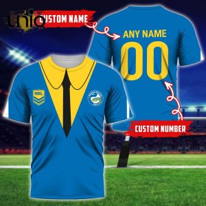 NRL Parramatta Eels Custom Name Hoodie