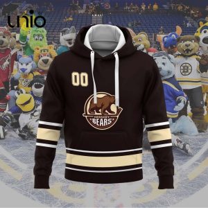 Custom Hershey Bears 2024 AHL Men’s and Women Hoodie 3D