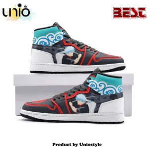 Gintoki Kimono Pattern Gintama Air Jordan 1 High Top Shoes