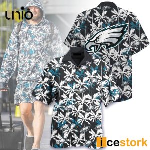 Lane Johnson Eagles Hawaiian Shirt And Short