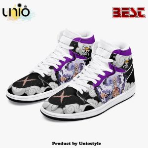 One Piece Luffy Nika AJ1 High Top Shoes