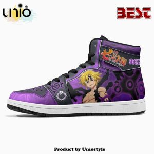 Meliodas Assault Mode Seven Deadly Sins JD1 High Top Shoes