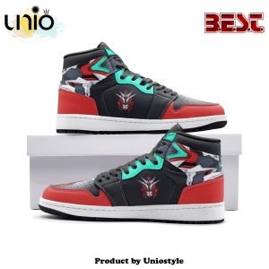 Rx-93-V2 Gundam Air Jordan 1 High Top Shoes