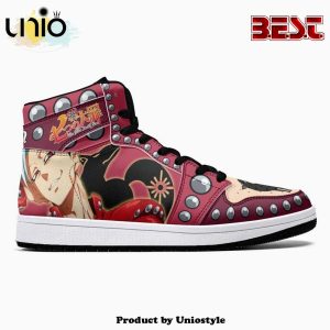 Ban Seven Deadly Sins JD1 High Top Shoes