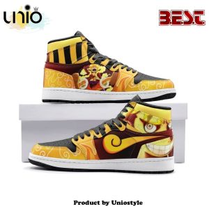 Sun God Luffy Air Jordan 1 High Top Shoes