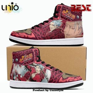 Ban Purgatory Seven Deadly Sins JD1 High Top Shoes