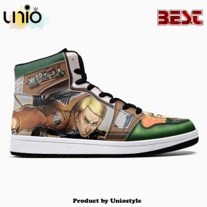 Erwin Smith Shingeki No Kyojin JD1 High Top Shoes