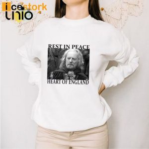 Bernard Hill Rest In Peace Heart Of England T-Shirt