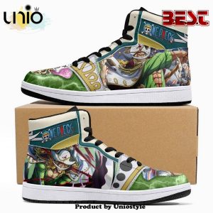 Edward Newgate Wano One Piece JD1 High Top Shoes