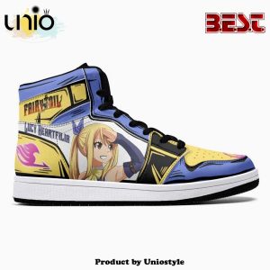 Lucy Heartfilia Fairy Tail JD1 High Top Shoes