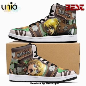 Armin Arlert Training Corps Shingeki No Kyojin JD1 High Top Shoes