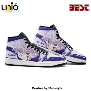 Killua Zoldyck Hunter Air Jordan 1 High Top Shoes