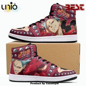 Ban Seven Deadly Sins JD1 High Top Shoes