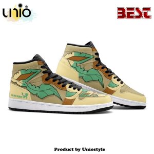 Leafeon Air Jordan 1 High Top Shoes