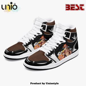 One Piece Portgas D. Ace AJ1 High Top Shoes