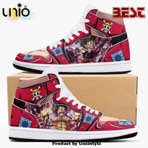 One Piece Monkey D. Luffy Armament Haki AJ1 High Top Shoes