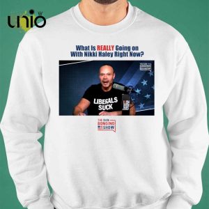 What Is Really Going On With Nikki Haley Right Now The Dan Bongino Show T-Shirt