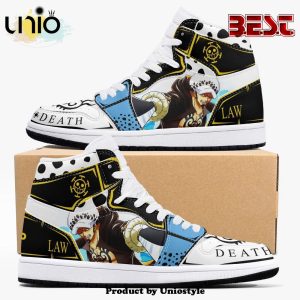 One Piece Trafalgar D. Water Law V2 AJ1 High Top Shoes