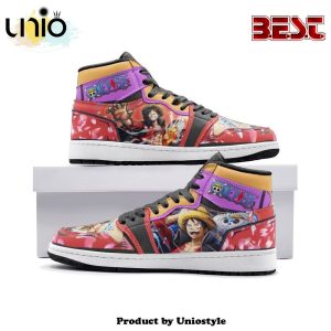 Monkey D. Luffy Armament Haki Ryuo One Piece Air Jordan 1 High Top Shoes