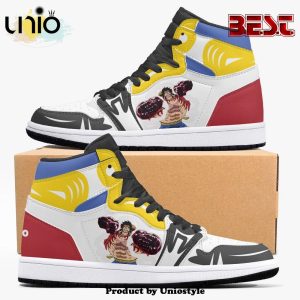 One Piece Luffy Gear 5 AJ1 High Top Shoes V2