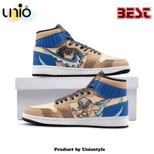 Inosuke Hashibira Demon Slayer V2 Air Jordan 1 High Top Shoes