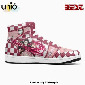 Nezuko Kamado Demon Slayer JD1 High Top Shoes