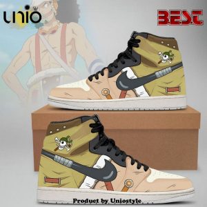 Ussop One Piece Air Jordan 1 High Top Shoes