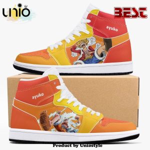 One Piece Luffy Gear 5 AJ1 High Top Shoes