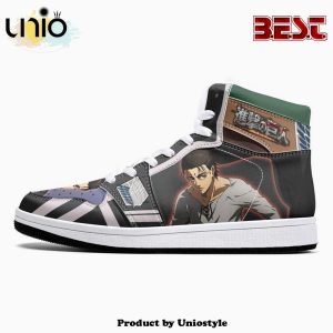 Eren Yeager Timeskip Shingeki No Kyojin JD1 High Top Shoes