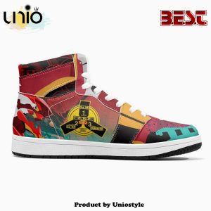 Gendo Ikari Eva Unit 02 Neon Genesis Evangelion JD1 High Top Shoes