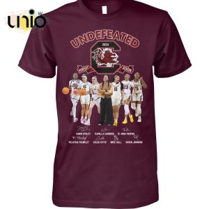 Undefeated 2024 Gamecocks Perfect Season T-Shirt