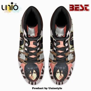 Mikasa Ackerman Training Corps Shingeki No Kyojin JD1 High Top Shoes