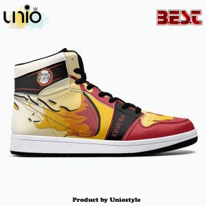 Kyojuro Rengoku Demon Slayer JD1 High Top Shoes