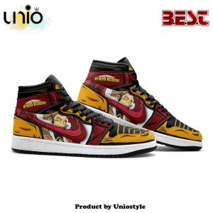 Keigo Takami Hawk My Hero Air Jordan 1 High Top Shoes