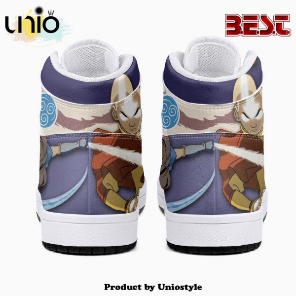 Aang And Katara Avatar JD1 High Top Shoes