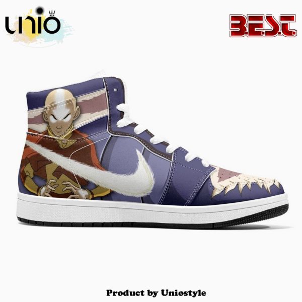 Aang And Katara Avatar JD1 High Top Shoes