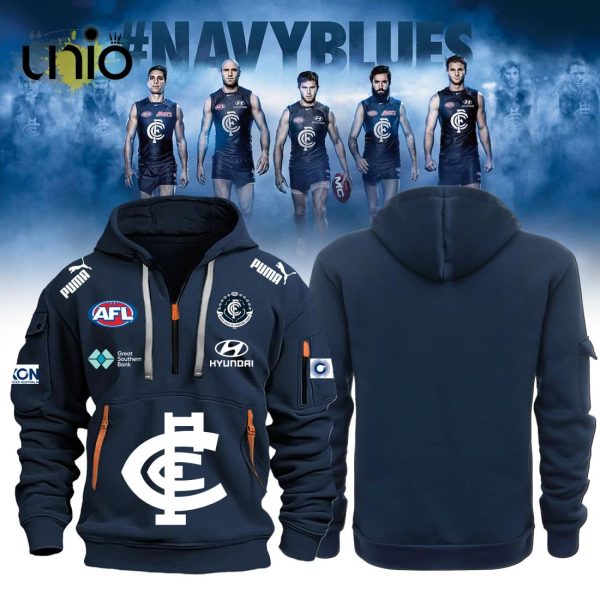 AFL Carlton Blues 2024 Navy Hoodie, Jogger, Cap