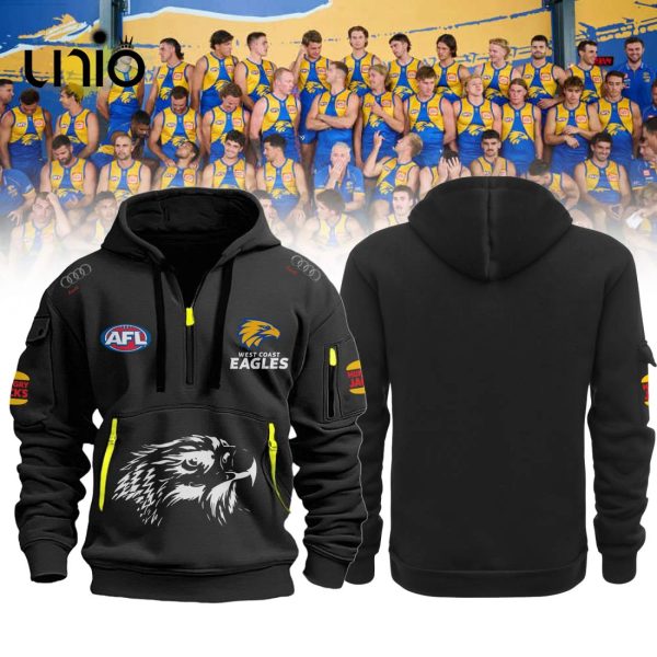 AFL West Coast Eagles 2024 Black Hoodie 3D