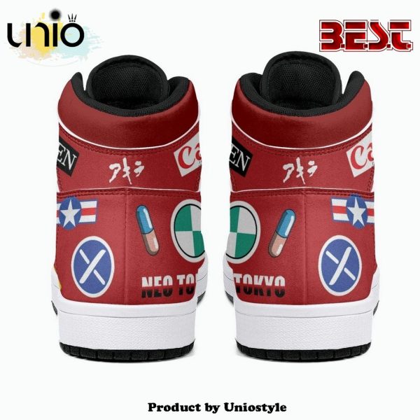 Akira Kaneda Bike Decals JD1 High Top Shoes