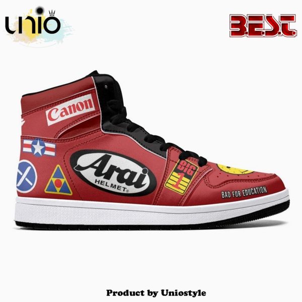 Akira Kaneda Bike Decals JD1 High Top Shoes