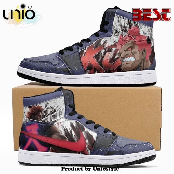 Akuma Street Fighter JD1 High Top Shoes