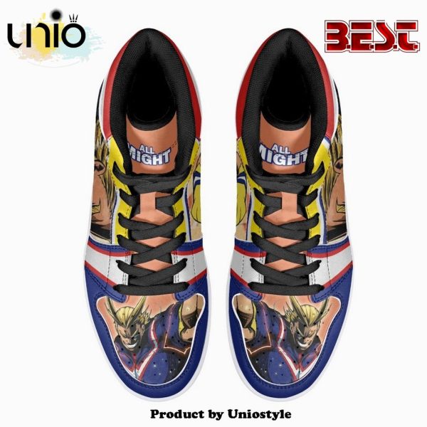 All Might Plus Ultra My Hero JD1 High Top Shoes