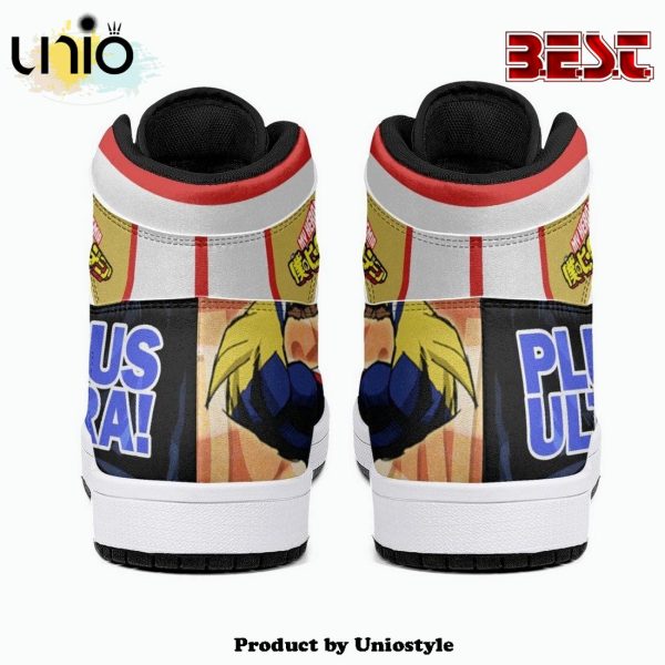 All Might Plus Ultra My Hero JD1 High Top Shoes