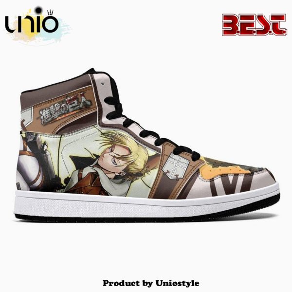 Annie Leonhart Training Corps Shingeki No Kyojin JD1 High Top Shoes